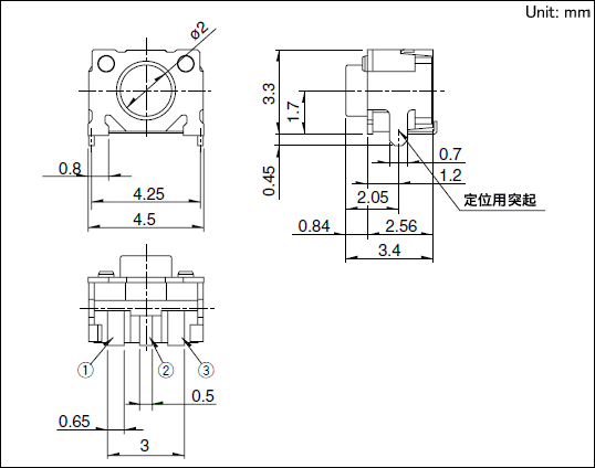 ALPS轻触开关SKRTLAE010